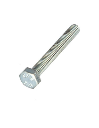 Vis métaux Tête hexagonale TH M4X35 Classe 8.8 Acier zingué