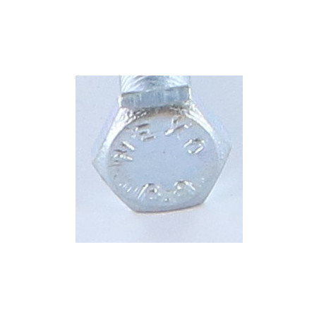 1 x Vis métaux Tête hexagonale TH M5X25 Classe 8.8 Acier zingué