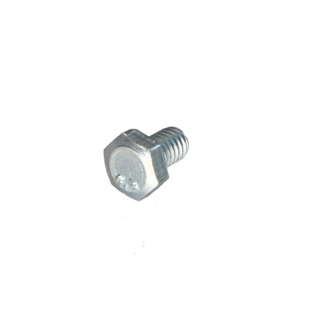 1 x Vis métaux Tête hexagonale TH M6X10 Classe 8.8 Acier zingué
