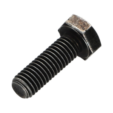 1 x Vis métaux Tête hexagonale TH M10X30 Classe 8.8 Acier zingué noir