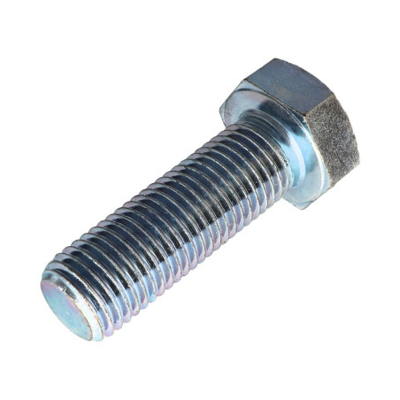 1 x Vis métaux Tête hexagonale TH M27X110 Classe 8.8 Acier zingué