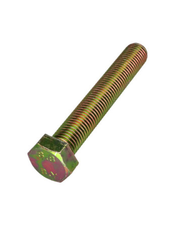Vis métaux Tête hexagonale TH M20X90 Classe 8.8 Bichromaté