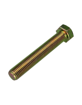 Vis métaux Tête hexagonale TH M20X90 Classe 8.8 Bichromaté