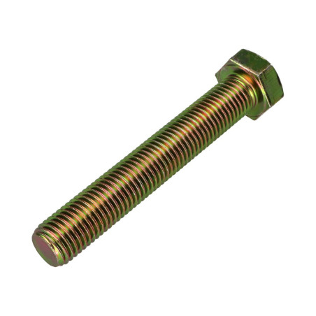 1 x Vis métaux Tête hexagonale TH M20X90 Classe 8.8 Bichromaté