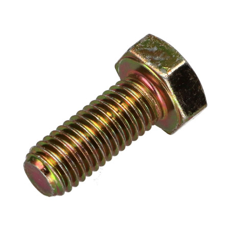 1 x Vis métaux Tête hexagonale TH M10X25 Classe 8.8 DIN 933 Bichromaté