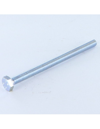 Vis métaux Tête hexagonale TH M8X90 Classe 8.8 Acier zingué
