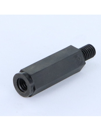 Entretoise Hexagonal Mâle femelle M4X40 Clé de 8 HC8 MALE 6MM Nylon