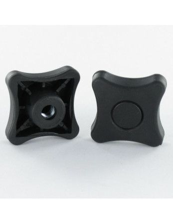 Ecrou VOLANT nylon noir M5