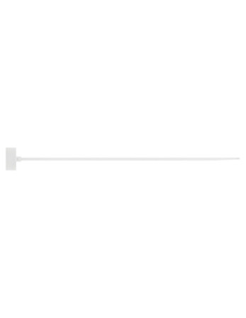 Colliers de serrage D'IDENTIFICATION nylon blanc 2.5X110