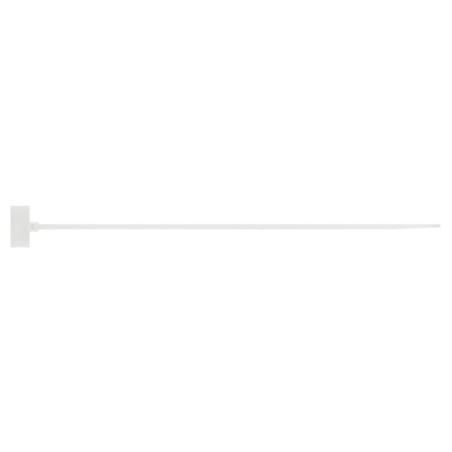 1 x Colliers de serrage D'IDENTIFICATION nylon blanc 2.5X110