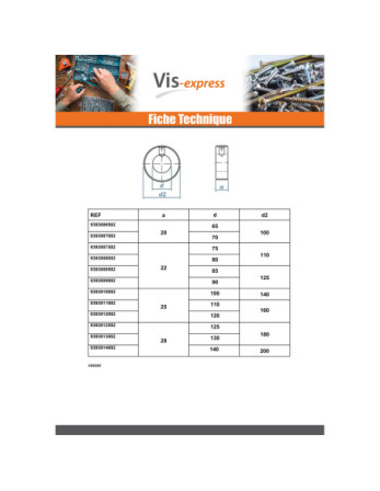 Anneau Avec 1 Vis Sans tête six pans creux (sthc) Diamètre Intérieur 45 Acier zingué