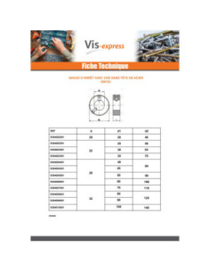 Anneau Avec 2 Vis Sans tête six pans creux (sthc)... 2