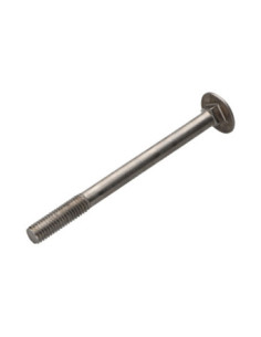 Vis métaux tête ronde collet carré Inox A4 M8X110... 2