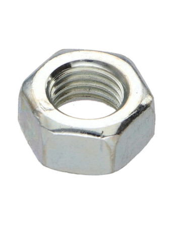 Ecrou Hexagonal HU M8 Pas fin Pas de 100 Acier zingué
