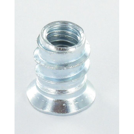 1 x Ecrou Clé de 6 HC6 M6 12X13 Acier zingué