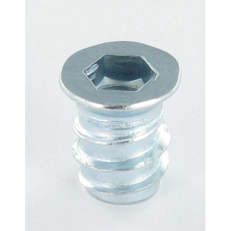 1 x Ecrou Clé de 6 HC6 M6 12X13 Acier zingué