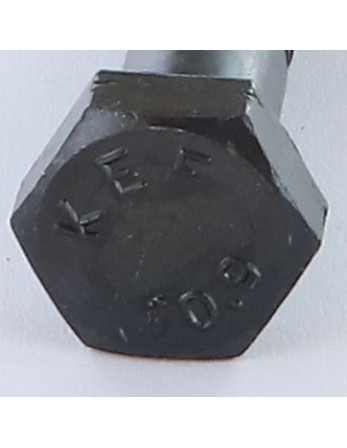 Corps de boulon filetage partiel Tête hexagonale TH M10X90 Classe 10.9 Acier brut