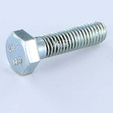 1 x Corps de boulon filetage partiel Tête hexagonale TH M6X50 Classe 10.9 Acier zingué