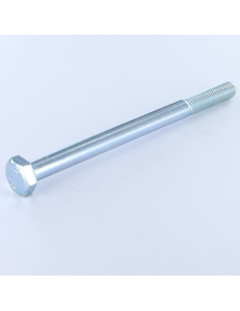 Corps de boulon filetage partiel Tête hexagonale TH M30X180 Classe 10.9 Acier zingué