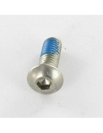 Vis métaux Inox A2 BHC (Tête Bombée Hexagonal creux) M8X20 Filetage total Clé de 5 HC5 + Frein filet