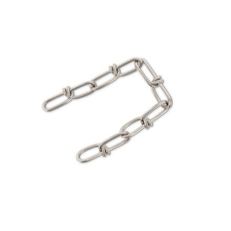 1 x M Chaîne à maillon noué Diamètre 1.0 Inox A4 (vendu au m)