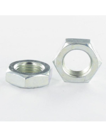 Ecrou hexagonal bas hm/contre Ecrou M4 Acier zingué
