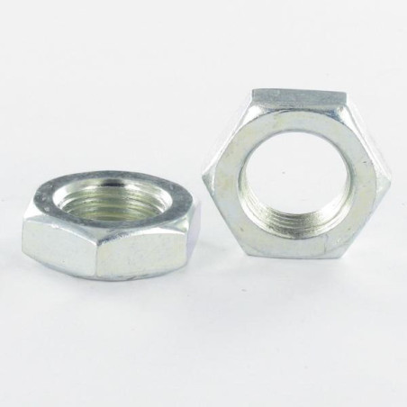 1 x Ecrou hexagonal bas hm/contre Ecrou M4 Acier zingué
