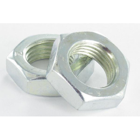 1 x Ecrou hexagonal bas hm/contre Ecrou M4 Acier zingué