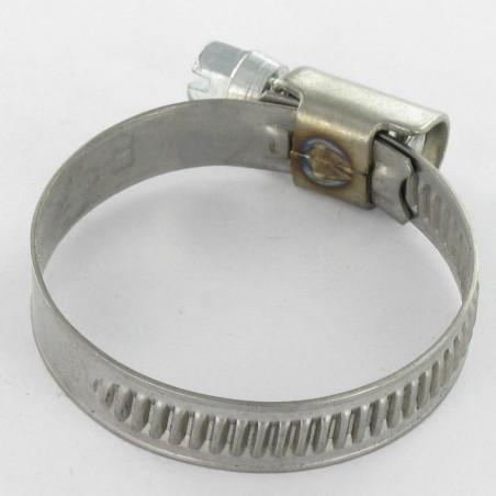 1 x Collier Inox W4 Diamètre 11 à 19 largeur de la bande 9 Vis Acier zingué