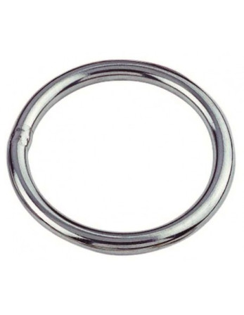 Anneau soudé Inox A4 10X60