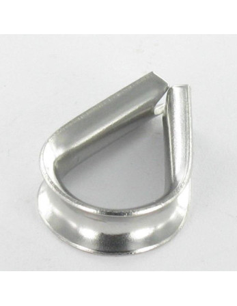 Cosse coeur Inox A4 Diamètre 2.5
