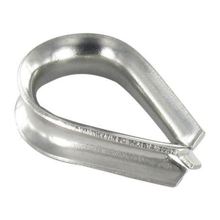 1 x Cosse coeur Inox A4 Diamètre 18