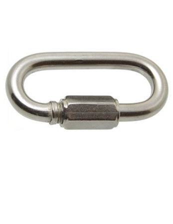 Maillon rapide Inox A4 5