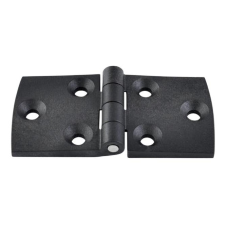 1 x Charnière Symétrique 100X50 nylon noir
