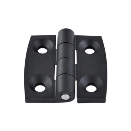 1 x Charnière Carrée 40X40 nylon noir