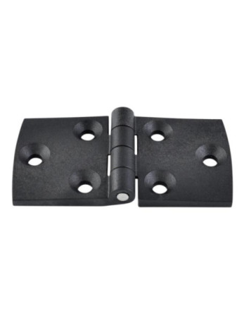 Charnière Symétrique 120X40 nylon noir