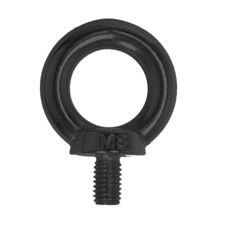 1 x Vis Anneau de levage M8X36 Inox A4 Noir