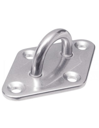 Pontet à platine Losange 50X80 Inox A2