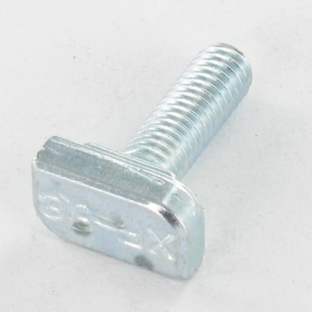 1 x Vis métaux Tête marteau M6X20 20X12 Classe 8.8 Acier zingué