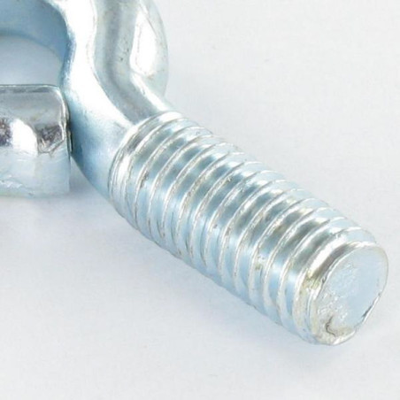 1 x Piton Métaux M10X100 Diamètre Oeil 15 Acier zingué