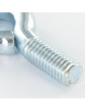 Piton Métaux M6X20 Diamètre Oeil 10 Acier zingué