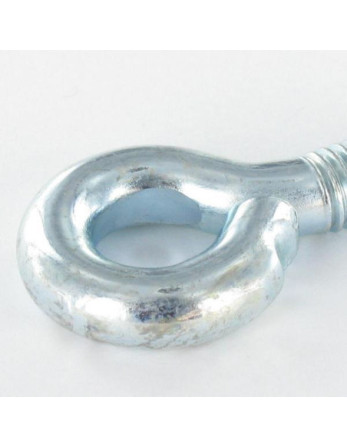 Piton Métaux M6X50 Diamètre Oeil 10 Acier zingué