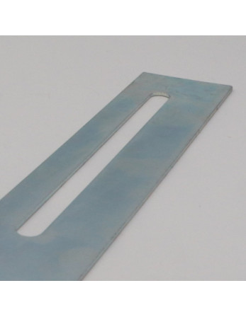 Platine ASSEMBLAGE 50X320X2 Acier zingué