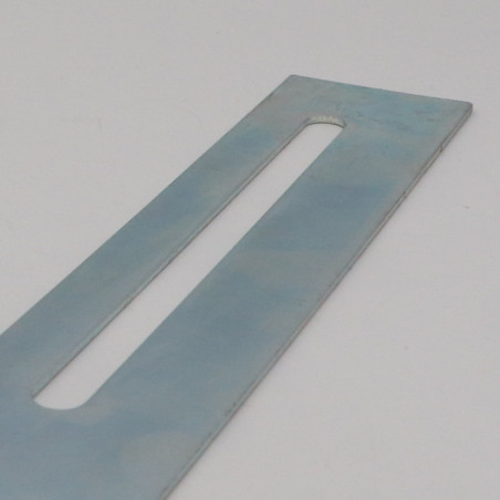 1 x Platine ASSEMBLAGE 50X320X2 Acier zingué