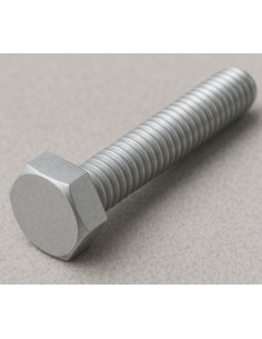 Vis métaux Tête hexagonale TH M8X40 Aluminium