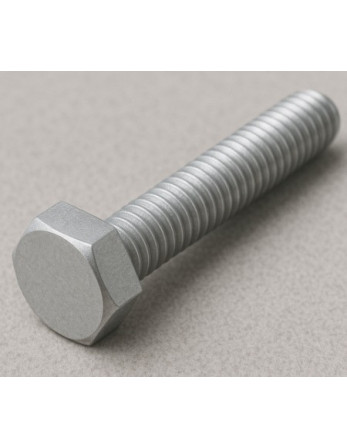 Vis métaux Tête hexagonale TH M6X20 Aluminium