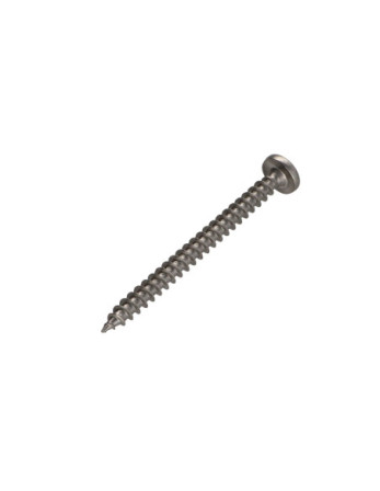 VBA Vis bois agglo Inox A2 Tête ronde TR Pozi 4.5X70