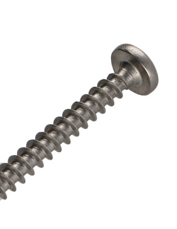 VBA Vis bois agglo Inox A2 Tête ronde TR Pozi 4.5X70