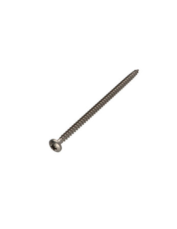 VBA Vis bois agglo Inox A2 Tête ronde TR Pozi 5X100