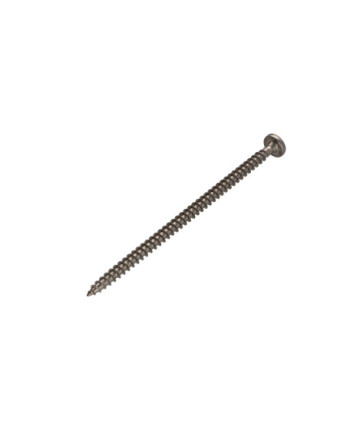 VBA Vis bois agglo Inox A2 Tête ronde TR Pozi 5X100